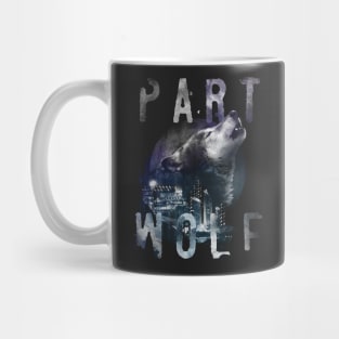 Part Wolf T Shirt Mug